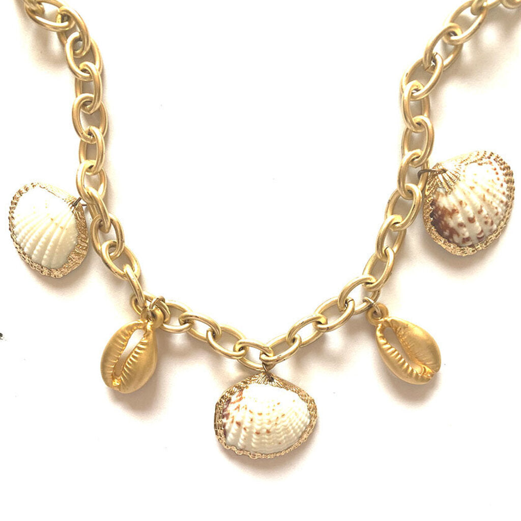 JBC Shell Charm Necklace
