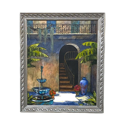 Original Nola Courtyard Painting